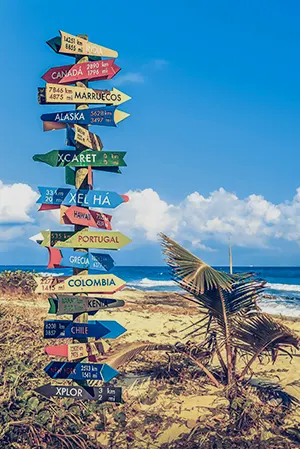 VIREES GUIDES, TOP DESTINATIONS ENGAGEES